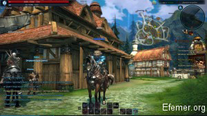 Кот на коне в TERA online