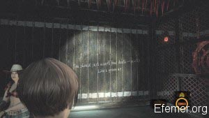 Надпись на стене, Resident Evil Revelations 2