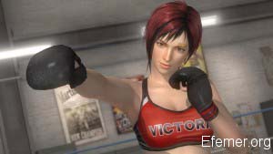 Mila бьёт кулаком в игре Dead Or Alive 5