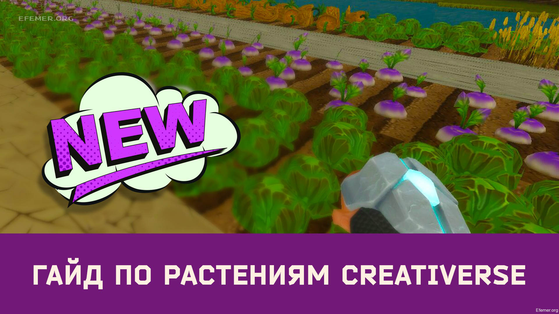 You are currently viewing Обновлённый гайд по растениям Creativerse (R32)