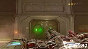 Дверь ведущая к секрету, Doom 2016