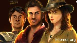 Эскиз «Главные герои» из игры Melissa K. and the Heart of Gold