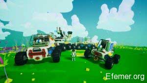 Скриншот мобильной базы из игры Astroneer