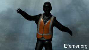 Артворк Steam «Haunted Workman» из игры Nyctophobia