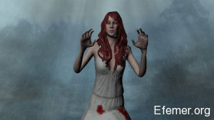 Артворк Steam «Mary Beth» из игры Nyctophobia
