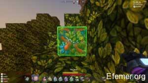 Скриншот красного цветка из игры Creativerse