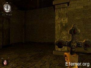 Крест как оружие из игры Nosferatu: The Wrath of Malachi