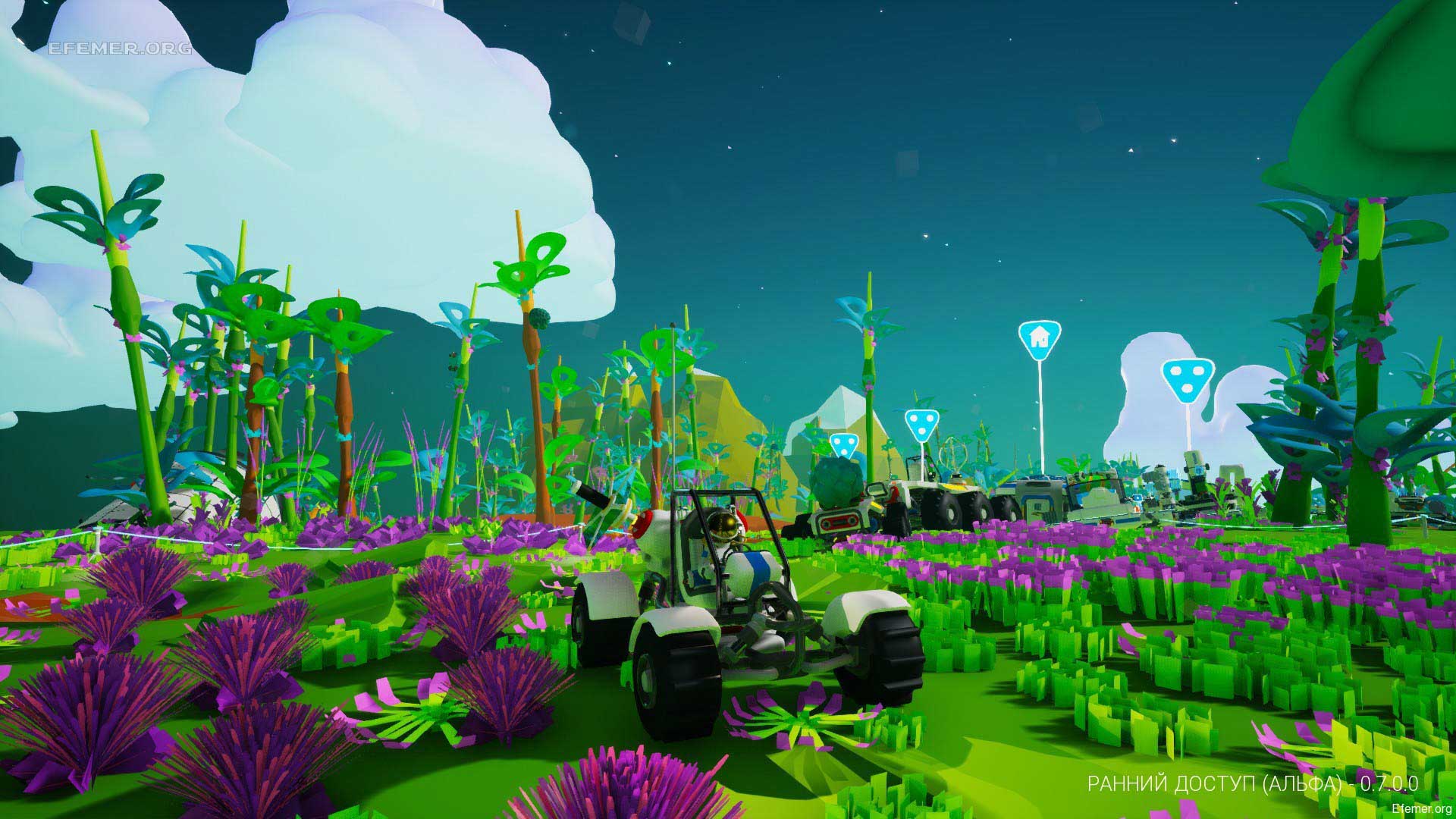 Малый планетоход Скриншот малого планетохода из игры Astroneer