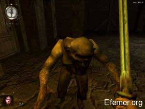 Скриншот существа из игры Nosferatu: The Wrath of Malachi