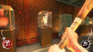 Скриншот статуэтки Тентоки, стоящей в витрине, Shadow Warrior 2013