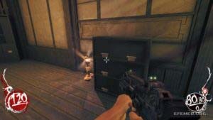 Статуэтка Тентоки №1, стоящая за шкафом, Shadow Warrior 2013