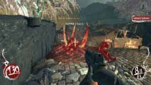 Чаша с кровью №1,скрытая за остовом автомобиля, Shadow Warrior 2013