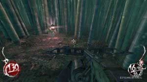 Статуэтка Тентоки №4, стоящая возле бамбука, Shadow Warrior 2013