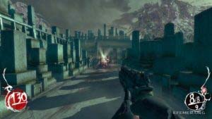 Скриншот кристалла Ки, расположенного на кладбище, Shadow Warrior 2013