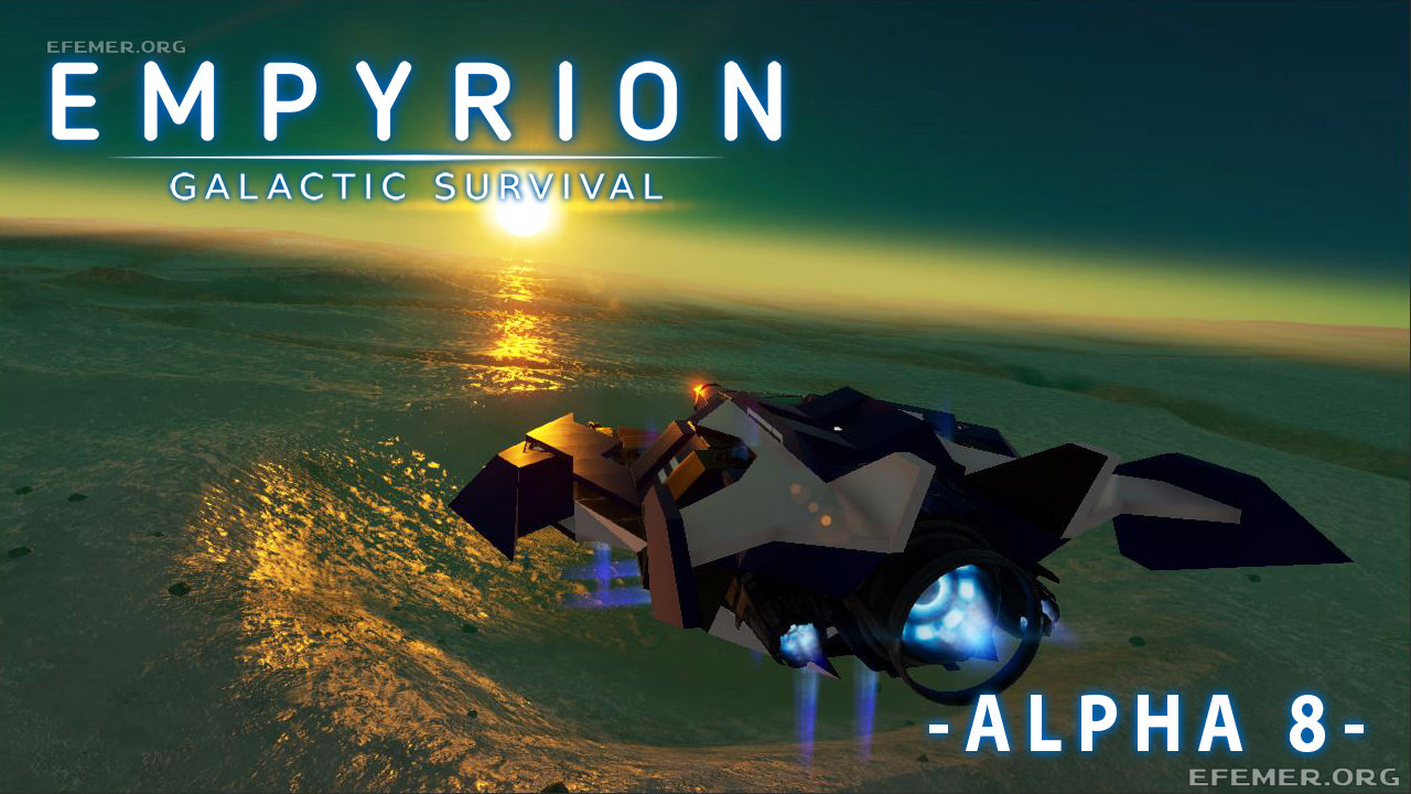 Обложка патча «Alpha 8» из игры Empyrion — Galactic Survival