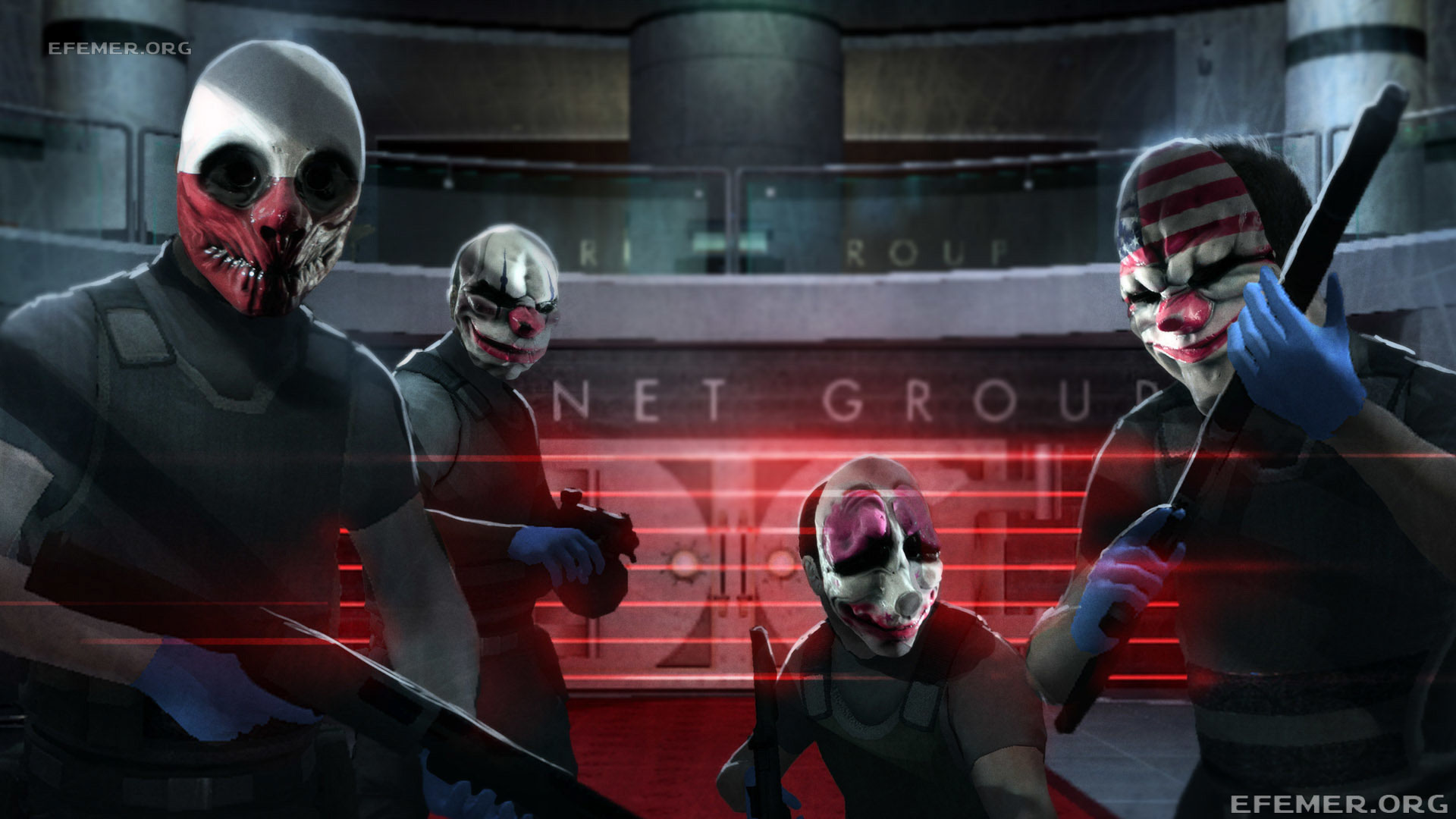 You are currently viewing Скриншоты из игры Payday: The Heist