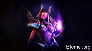 Эскиз «Succubus» из игры Minion Masters
