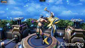 Победная поза лучника из игры Minion Masters