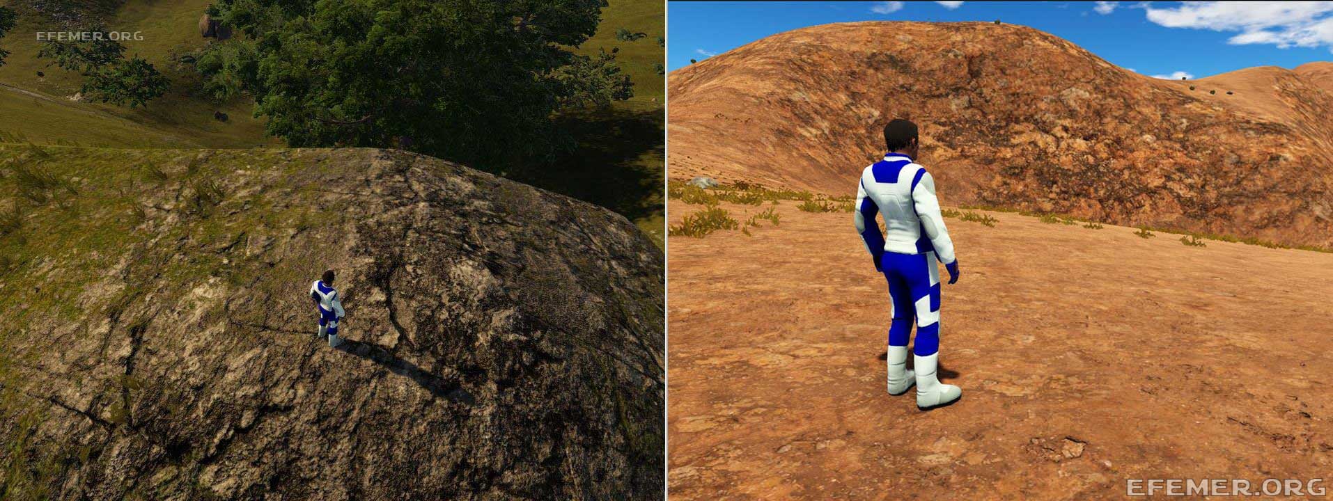 Текстуры поверхности Пример текстур поверхности из игры Empyrion — Galactic Survival