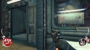 Надпись «Lounge», Shadow Warrior 2013