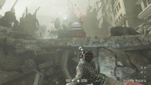Ориентир для карточки звезды №17 в виде антенны, Wolfenstein II: The New Colossus