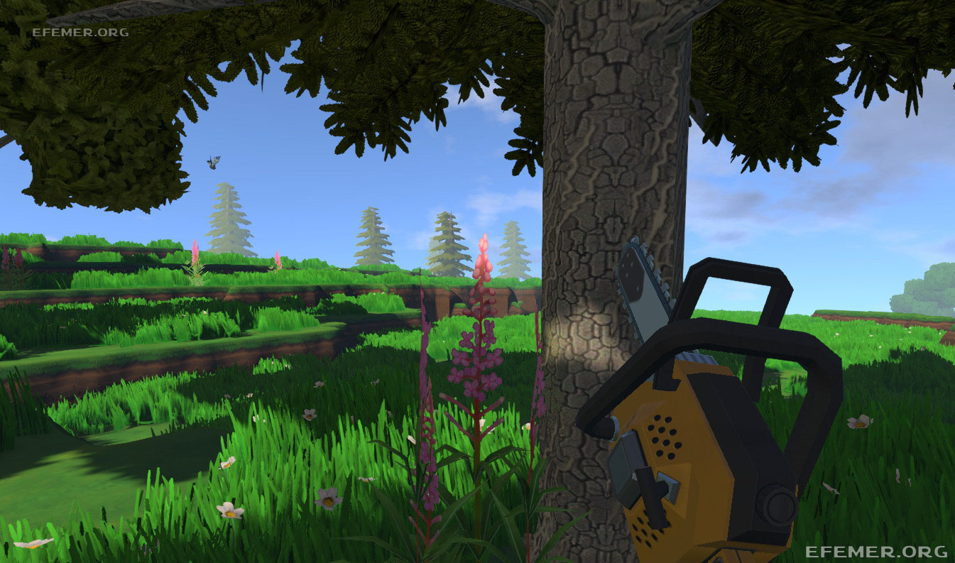 Бензопила Скриншот бензопилы из игры Eco