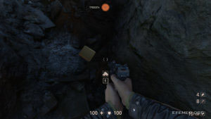 Золото №40 «Зигрун», валяющееся в овраге, Wolfenstein II: The New Colossus