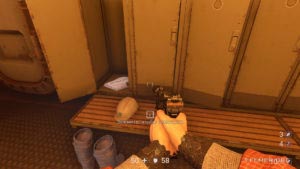 Лежащий около каски текст №52 «Блицменш не выдумка, а реальность?», Wolfenstein II: The New Colossus