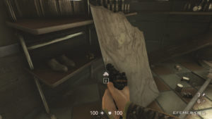 Золото №31 «Аллигатор», лежащее на полке, Wolfenstein II: The New Colossus