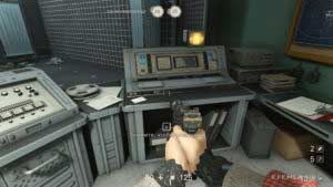 Текст №78 «Открытка от Франки», лежащий на пульте, Wolfenstein II: The New Colossus