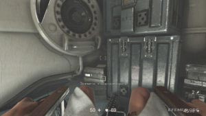 Лежащий на ящике текст №6 «Записка коменданта Гельмута», Wolfenstein II: The New Colossus