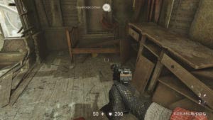 Скрытое под кроватью золото №5 «Солдат», Wolfenstein II: The New Colossus