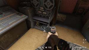 Золото №16 «Макс Хасс», скрытое под магнитофоном, Wolfenstein II: The New Colossus