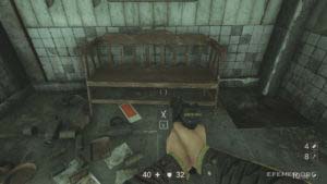 Скрытый под скамейкой эскиз №14 «Манхэттенское метро», Wolfenstein II: The New Colossus