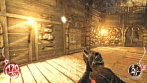 Дверь-решётка, ведущая к чаше с кровью, Shadow Warrior 2013