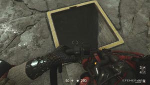 Ведущий в метро люк, Wolfenstein II: The New Colossus