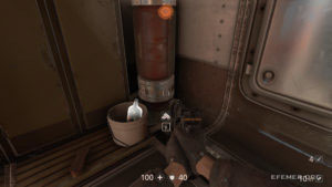 Золото №12, лежащее в ведре, Wolfenstein II: The New Colossus