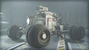 Венерианский вездеход в игре Wolfenstein II: The New Colossus
