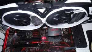 MSI 1070 Ti ARMOR 8G, установленная Внутри корпуса