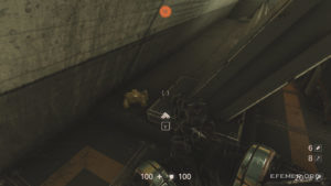 Золото №47 «Венерианский вездеход», лежащее возле опоры, Wolfenstein II: The New Colossus