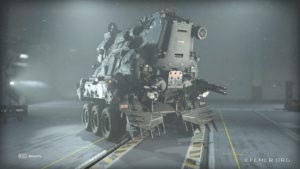 Арт «Десантный транспорт» из игры Wolfenstein II: The New Colossus.