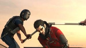 Дженсен в тюрьме в игре Deus Ex: Mankind Divided