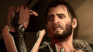 Надпись на экране: «Звуки агонии», Deus Ex: Mankind Divided