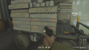 Золото №1, лежащее на платформе, Wolfenstein II: The New Colossus