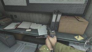Текст №4 «Опровергнуты слухи о «Призрачного флоте!», лежащий на полке, Wolfenstein II: The New Colossus
