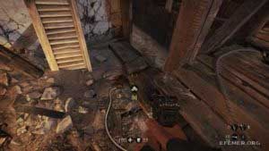 Коллекционное золото №45, валяющееся на полу, Wolfenstein: The Old Blood
