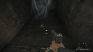 Коллекционное золото №61, лежащее на полу, Wolfenstein: The Old Blood