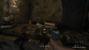Коллекционное золото №29, лежащее на постаменте, Wolfenstein: The Old Blood