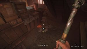 Коллекционное золото №41, лежащее рядом с бумагами, Wolfenstein: The Old Blood