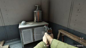 Текст №22 «Записка офицера Ваха», лежащий около каски, Wolfenstein II: The New Colossus